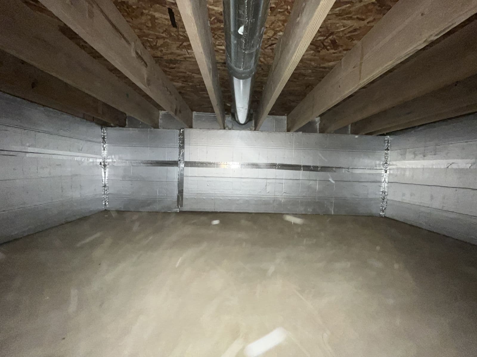 Four Leaf Comfort Solutions rigid foam insulation with sealed seams